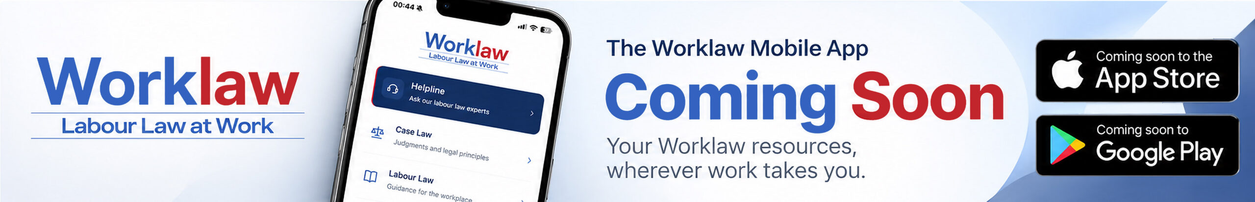 Worklaw app coming soon